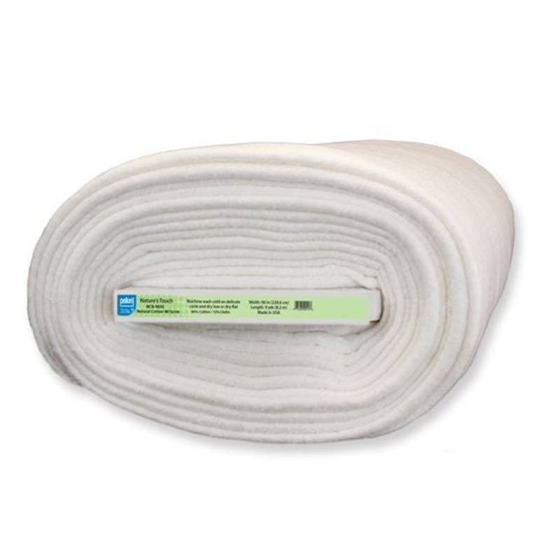 Pellon Natures Touch Natural Cotton Batting (In Roll) 244cm x 27.4M (96 x 30YDS), 1/8 Loft
