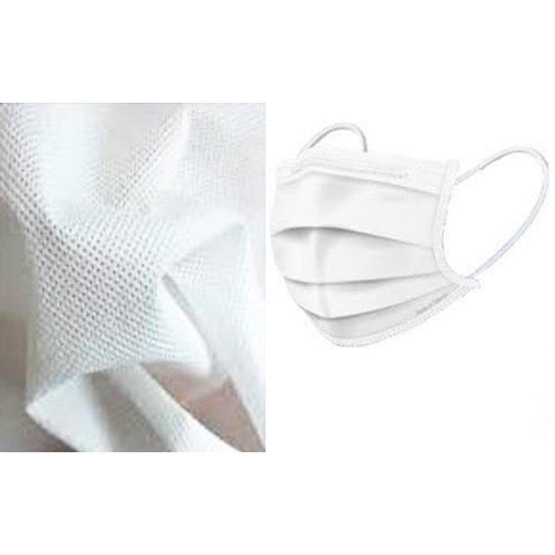 Pellon Sew In Cambric Polypropylene Mask Filter Material in White, 20 x 30YD Roll (25GSM)