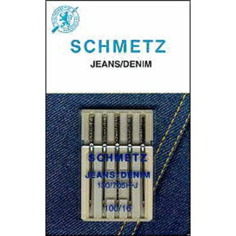 Schmetz Denim/Jeans needles, 5 Counts, Assorted Sizes 90, 100, 110