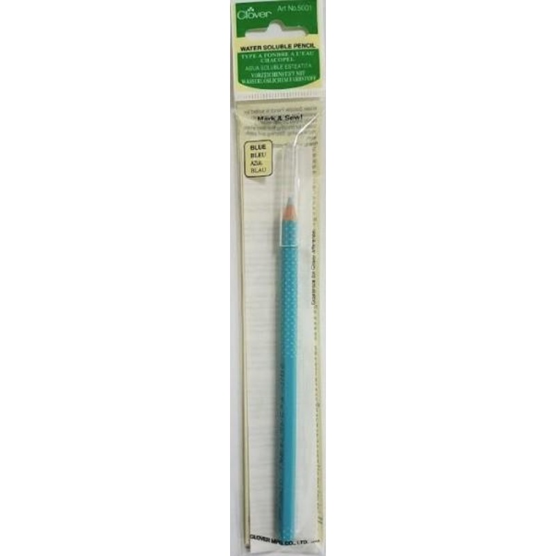 Clover Water Soluble Pencil, Blue