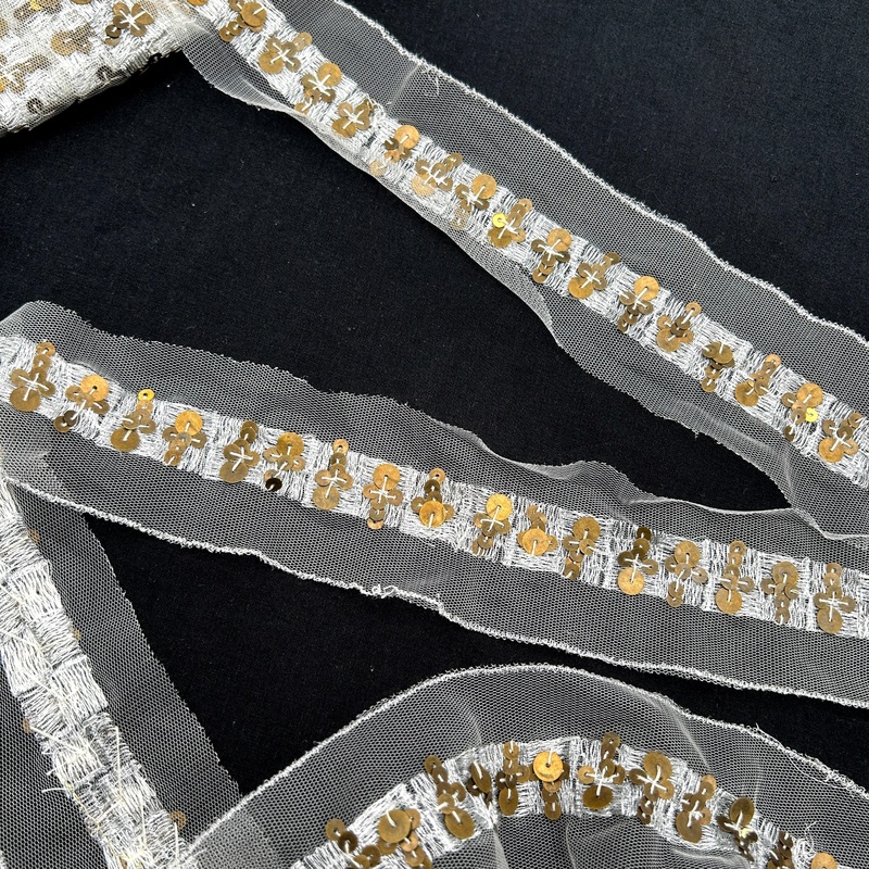 Mixed Metals | 2 Sequin Trim