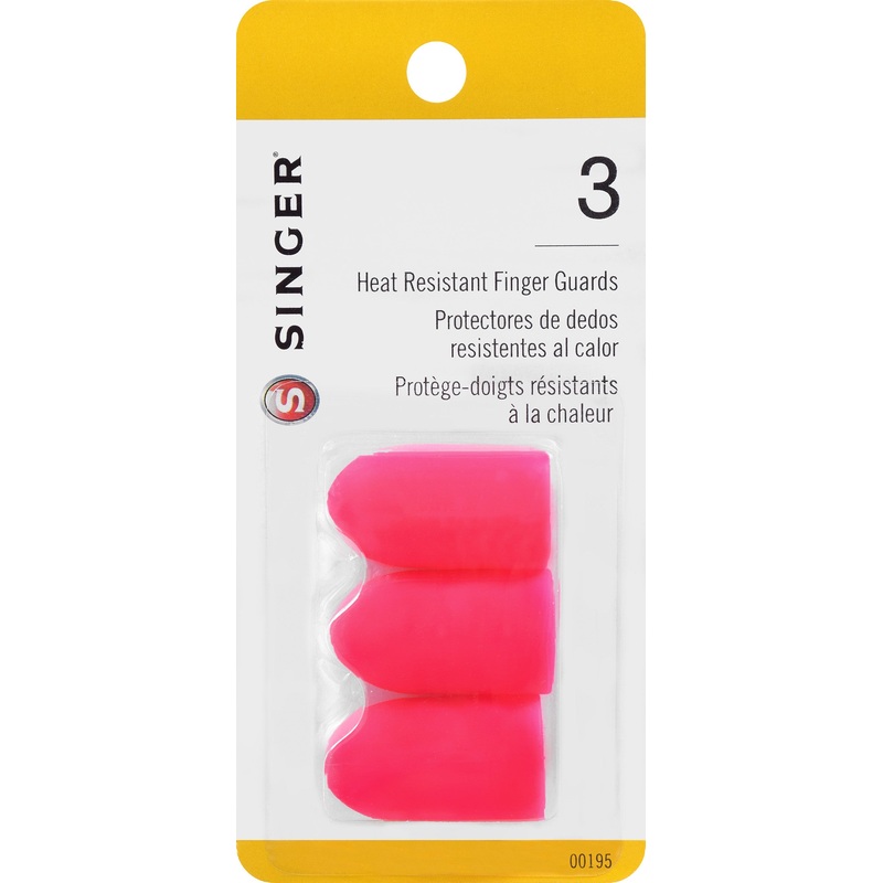 Singer Heat Resistant Silicone Thimbles / Finger Caps