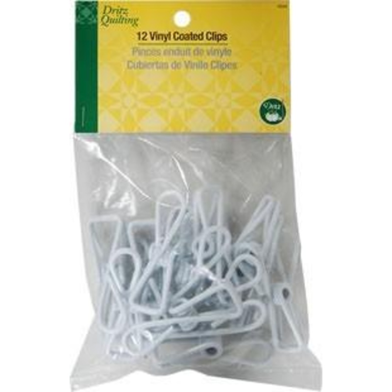 Vinyl Coated Clips, 12 Count