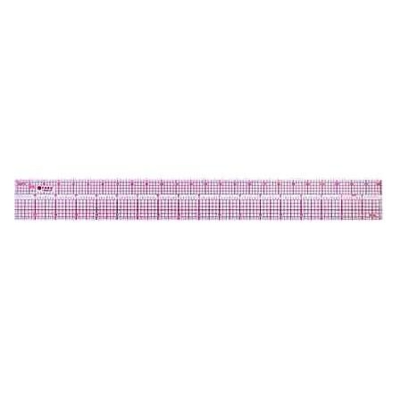 Westcott C-Thru Transparent Pica / Agate Scales Ruler, 18