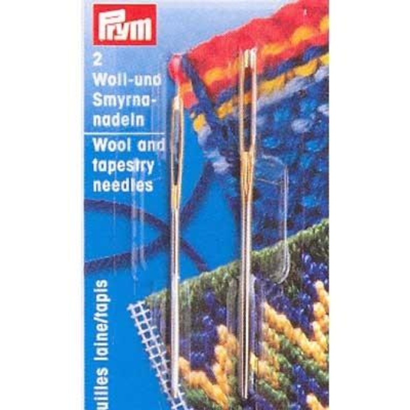Wool and Tapestry Needles, 2 Pieces