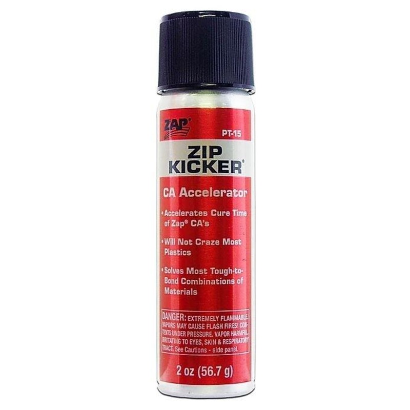 ZAP Zip Kicker CA (Cyanoacrylates) Accelerator, 56.7g (2oz)