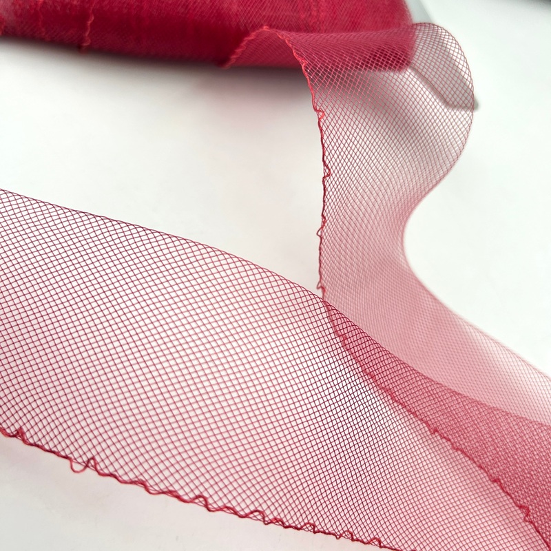 Cranberry | Mesh Trim