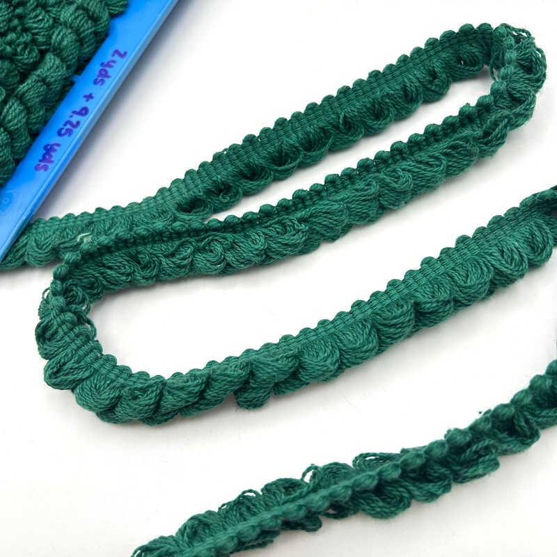 Pthalo | 1 | Vintage Cotton Loop Trim