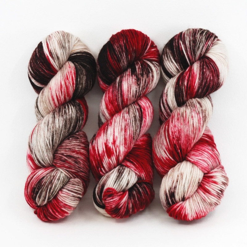 Chocolate Cherries in Fingering / Sock Weight