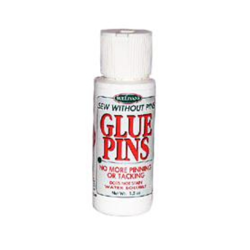 Sullivans Glue Pins (Temporary Adhesive), 1.5oz. - Sew Without Pins!