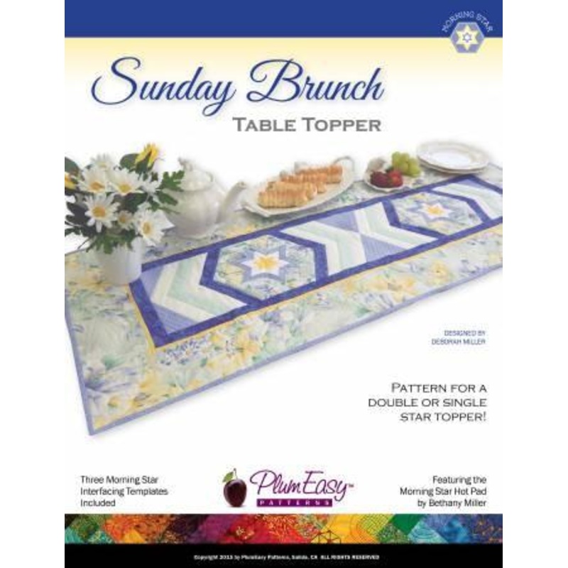 Sunday Brunch Table Topper Pattern - By PlumEasy