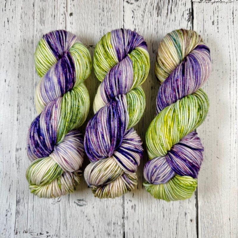 Alpine Meadow in DK Weight-Merino DK / Light Worsted & Nettle Soft DK