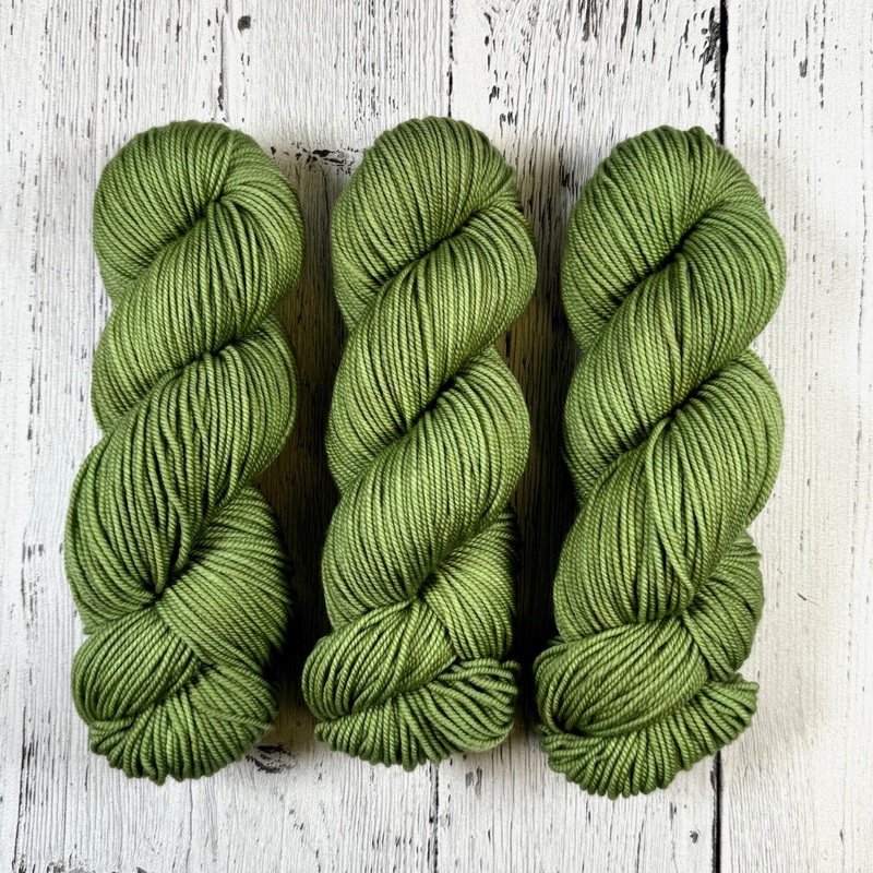 Sagebrush in DK Weight-Merino DK / Light Worsted & Nettle Soft DK