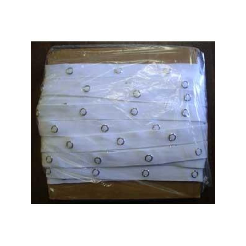 Snap Fastener Tape, 20m white