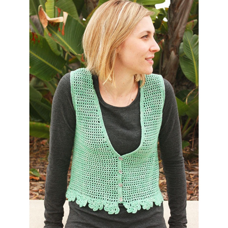 Simple Things Vest (Crochet)