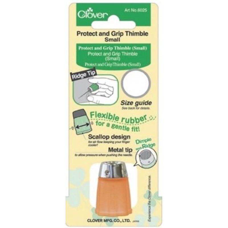 Clover Protect And Grip Thimble, Small