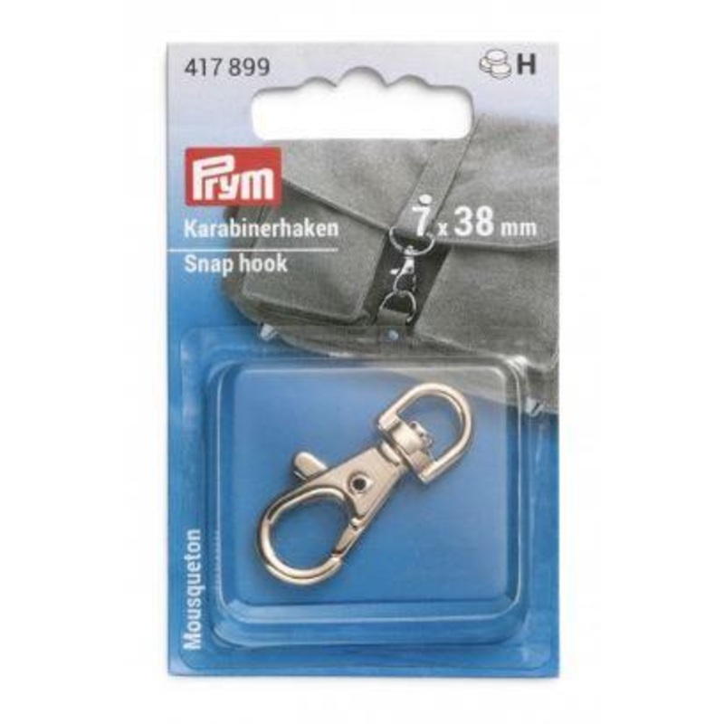Prym Snap Hook in New Gold, 1pc. (7mm x 38mm)