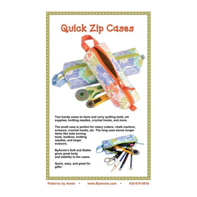 Quick Zip Case Pattern (By Annie.com)