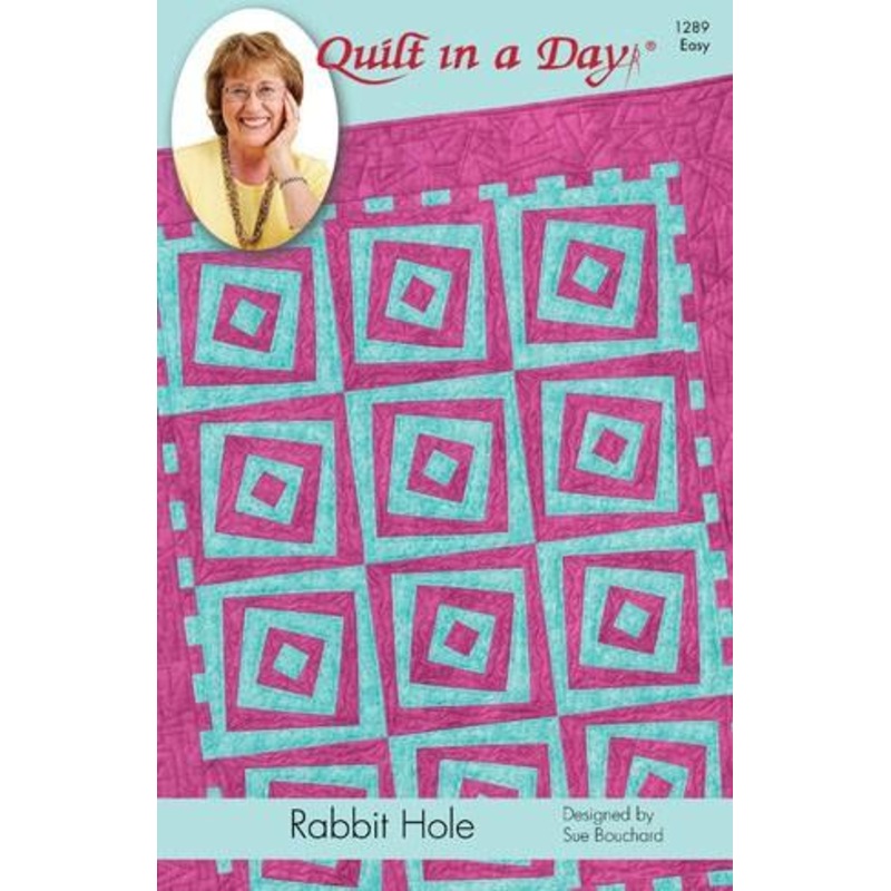 Rabbit Hole Quilt Pattern (Wonky Ruler Required - Item # 02040) CLEARANCE