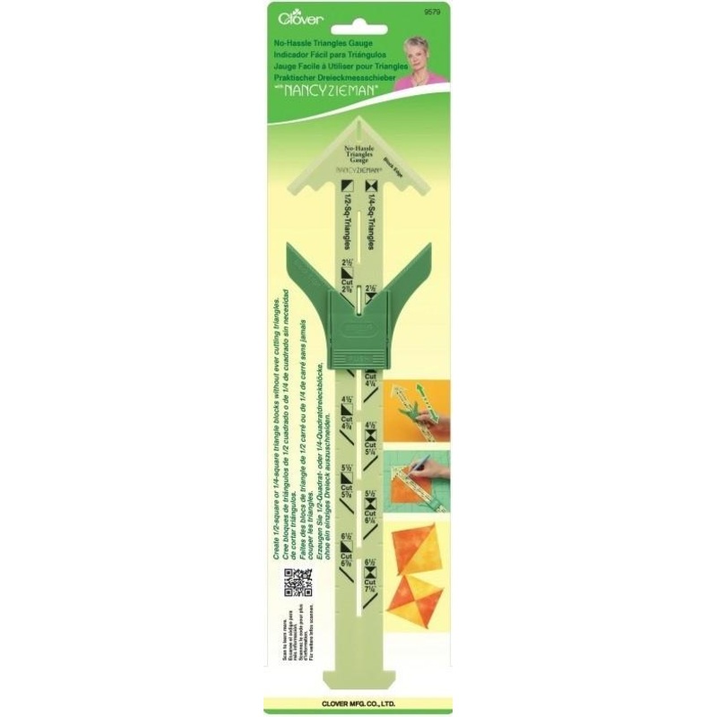 Clover No-Hassle Triangles Gauge By Nancy Zieman