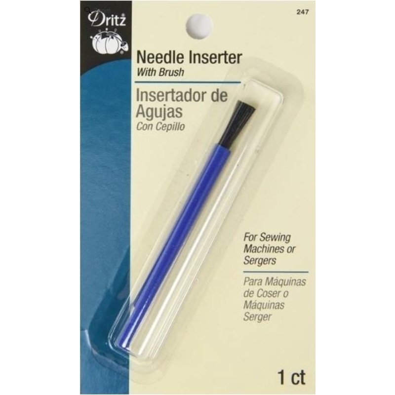 Needle Inserter With Brush