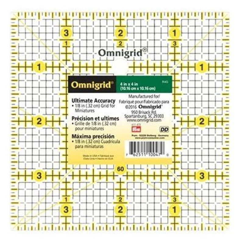 Omnigrid 4 x 4 Ruler