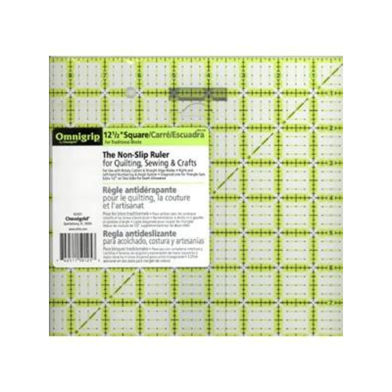 Omnigrip 12.5 x 12.5 Non-Slip Square Ruler