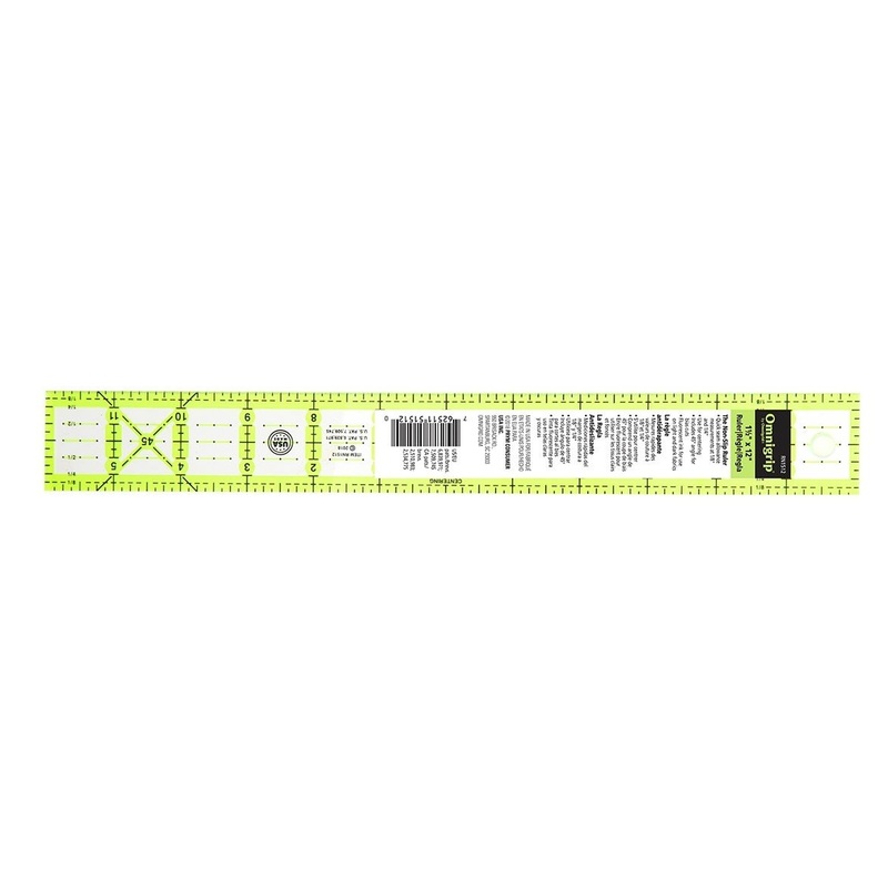 Omnigrip Centering Ruler, 1 1/2 x 12
