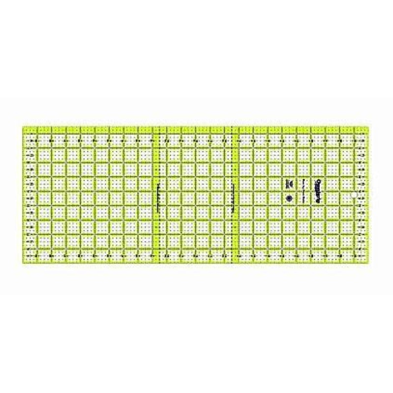 Omnigrip Row by Row/Fat Quarter Ruler, 9.5 X 24