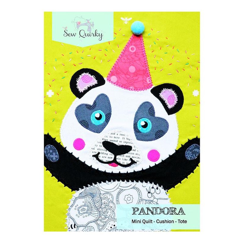 Pandora Panda Pattern by Sew Quirky (12 Block) CLEARANCE