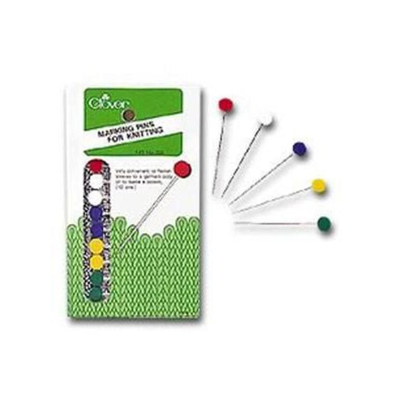 Clover Marking Pins for Knitting, 10 Count