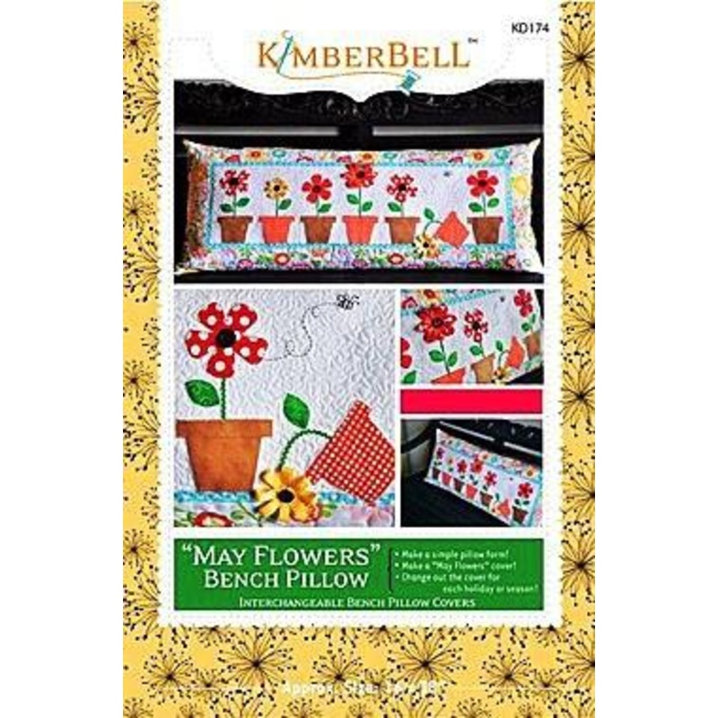 May Flowers - Bench Pillow