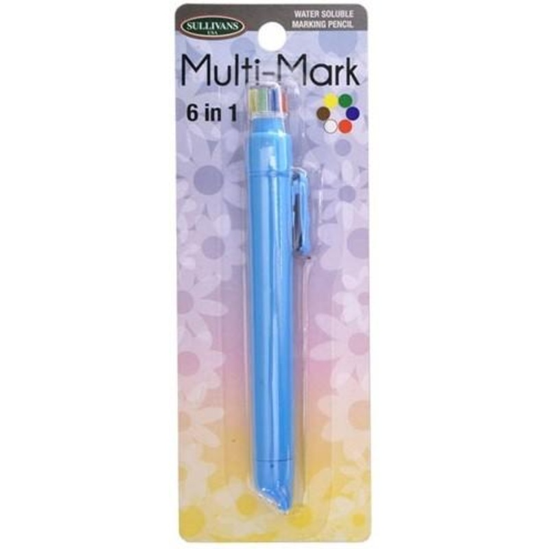 Multi Marker 6-in-1 Multi-Colour Mechanical Pencil (Blue)