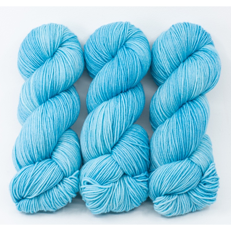 Water Lily Blue - Passion 8 Fingering - Dyed Stock