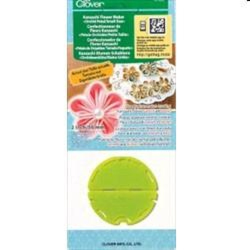 Clover Kanzashi Flower Maker Orchid, Small Size - Finished Size: 2