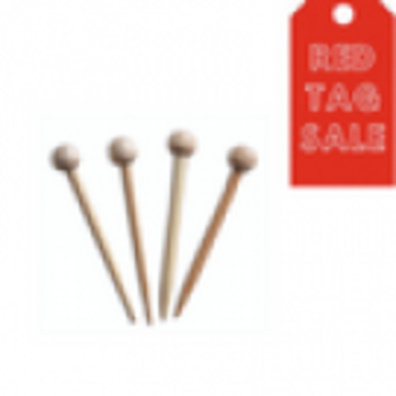 Kinki Amibari Bamboo Charm Set, 4pc (2.4mm x 2, 3mm x 2)