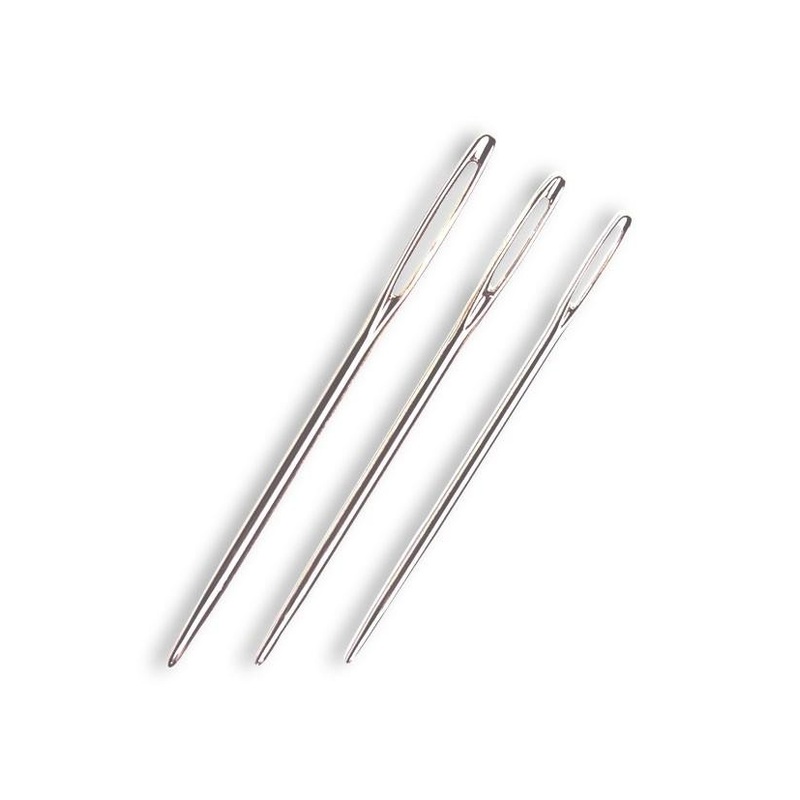 Kinki Amibari Thick  Yarn Darning Needles, Set of 3 (60mm, 65mm, 70mm)
