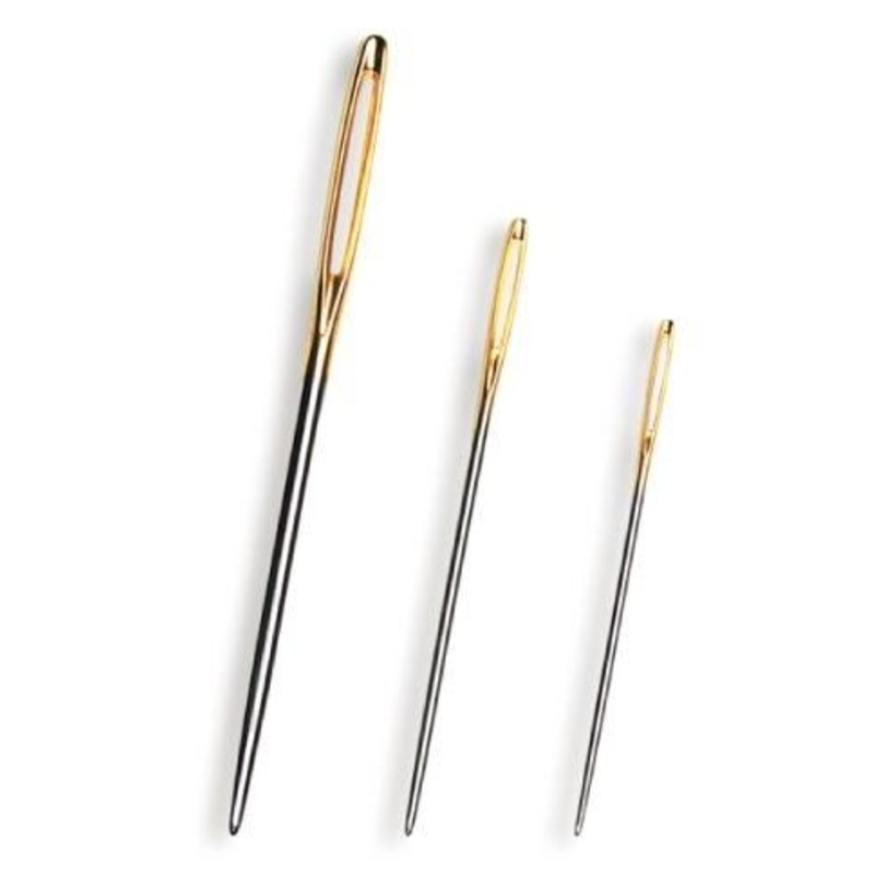 Kinki Amibari Yarn Darning Needles, Set of 3 (46mm, 55mm, 70mm)