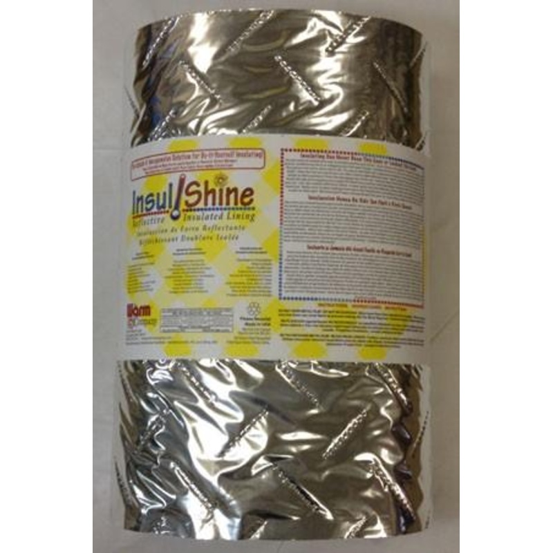 Insul-Shine: Reflective Insulated Lining Fold in Board 45 (114.3cm) x 10YD (9.14M)
