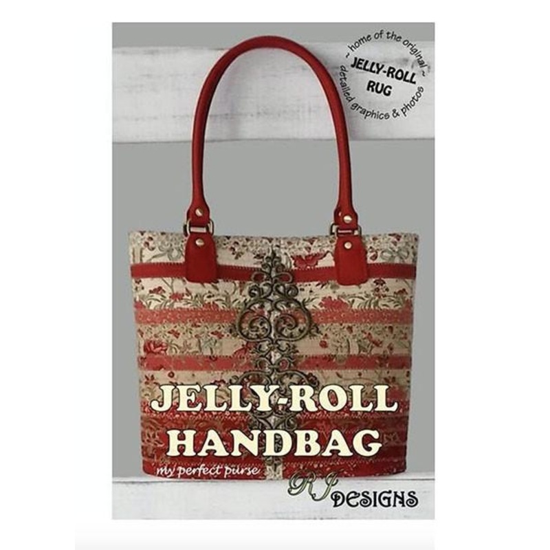 Jelly Roll Handbag Pattern By Roma Lambson of RJ Designs