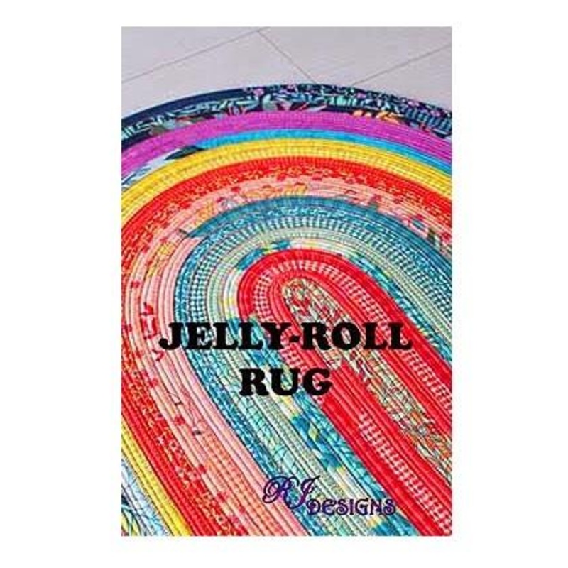Jelly Roll Rug Pattern by Roma Lambson of RJ Designs