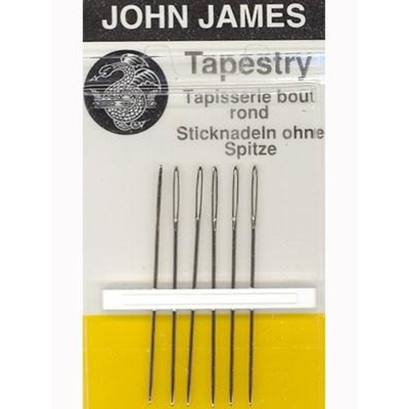 John James Tapestry Needles, Size 24, 6 Count