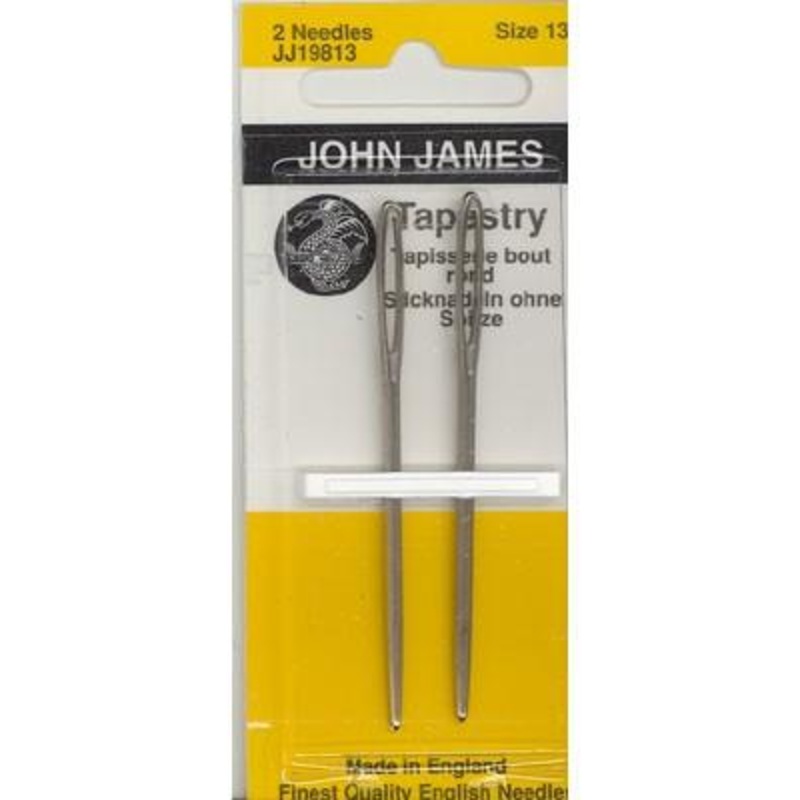 John James Tapestry Needles, Size13, 2 Count