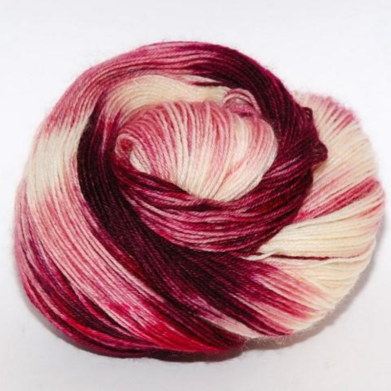 Cherry Custard - Passion 8 Fingering - Dyed Stock