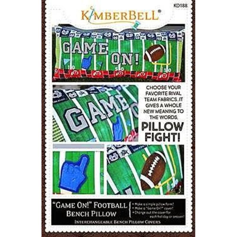Game On! Football - Bench Pillow CLEARANCE