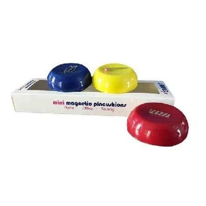 Grabbit Mini Magnetic Pin Cushions, 3pc.