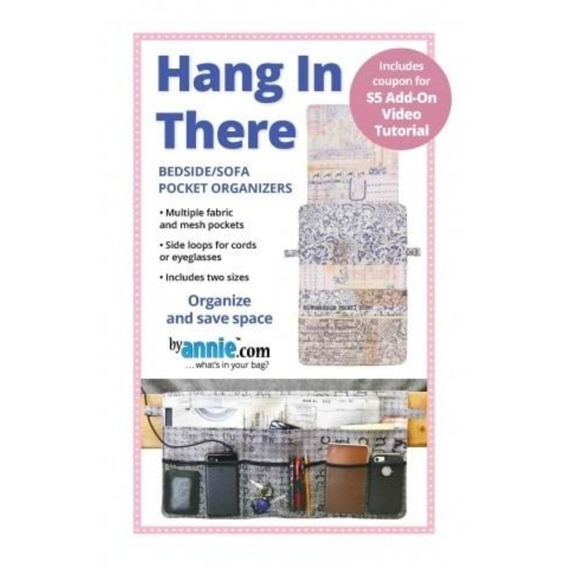 Hang In There Bedside/Sofa Organizers (ByAnnie.com)