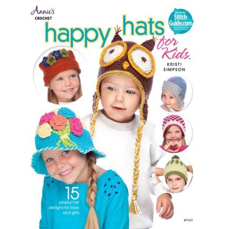 Happy Hats for Kids, 15 playful hat designs for boys and girls
