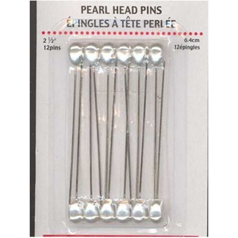 Hat Pins White