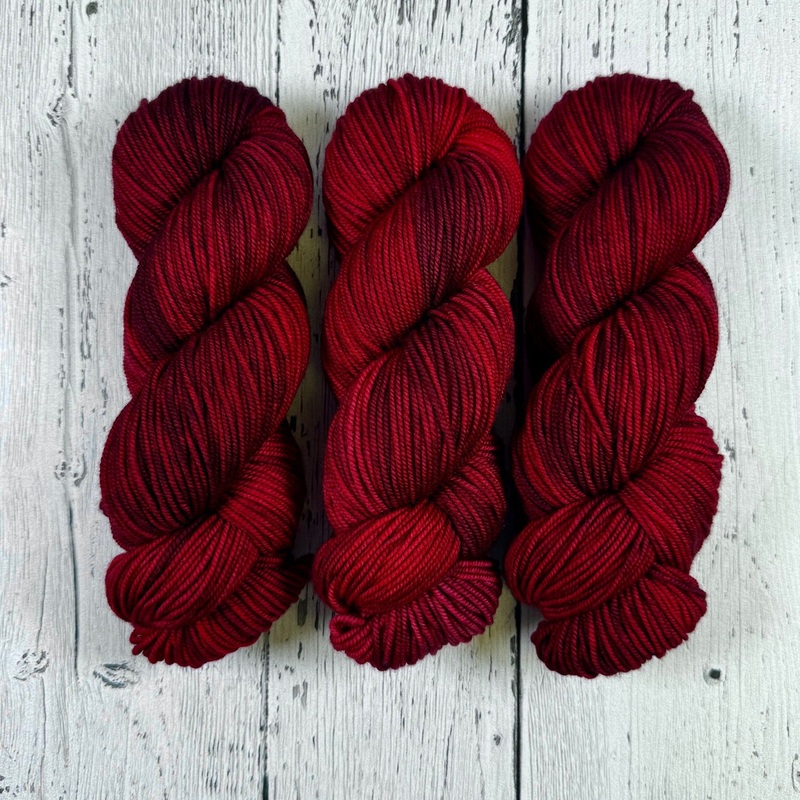 Syrah by Moonlight - Merino DK / Light Worsted - Dyed Stock